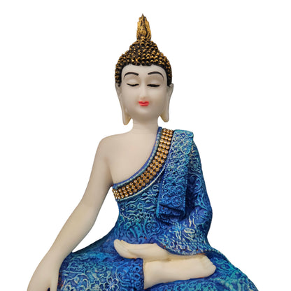 Meditating Blessing Buddha with attractive Statue Figurine Decorative for Home & Office
