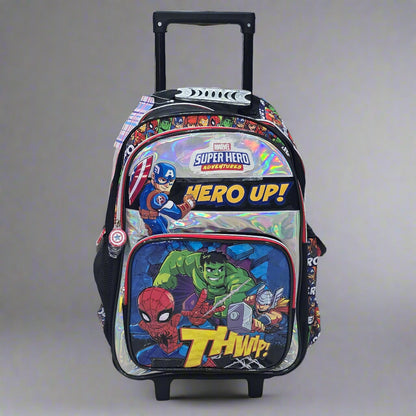 Super Hero School trolley bag