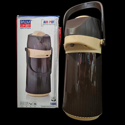 Palm Line Air pot Insulated push Flask