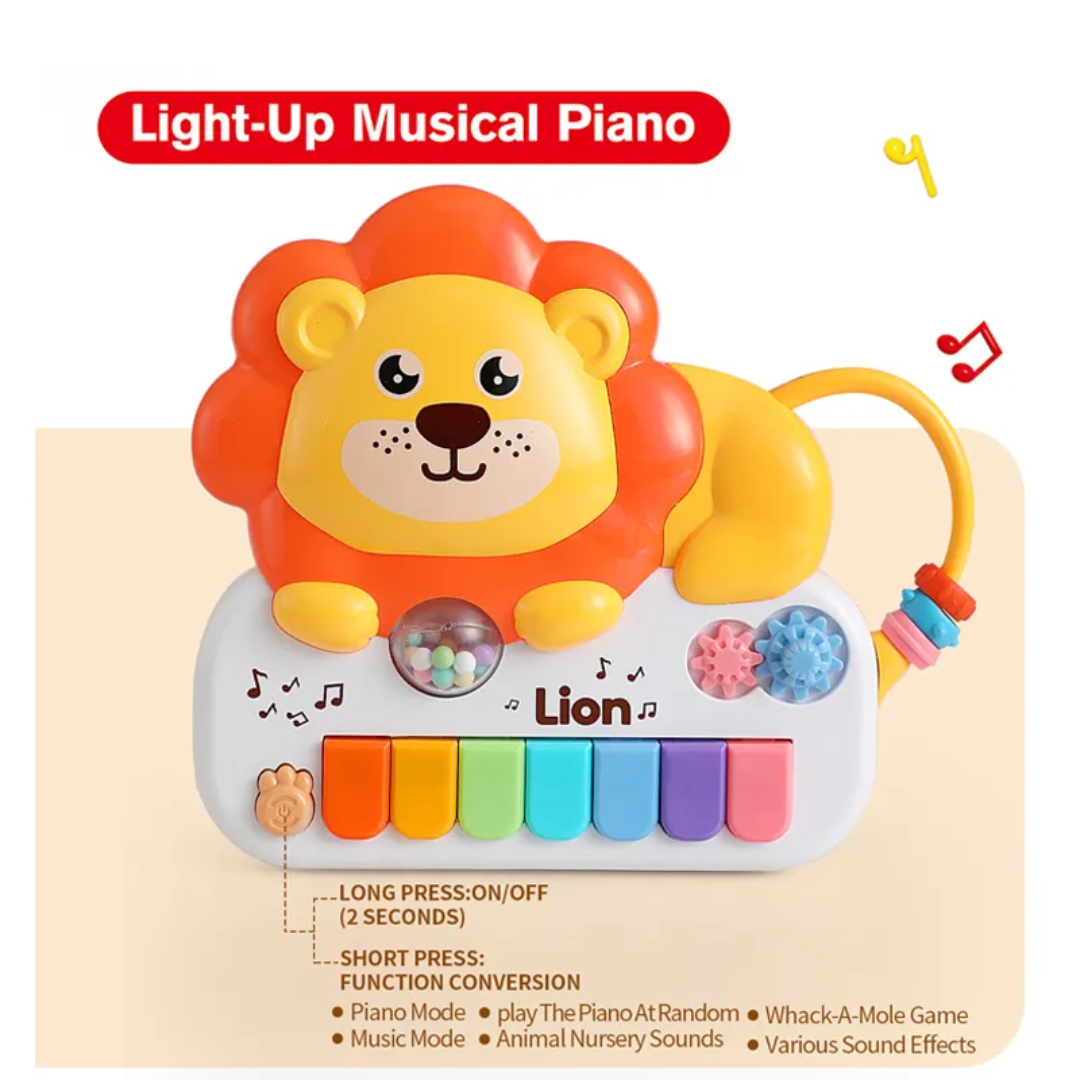 Small Piano Toy for Kids | Musical Toy for Hand-Eye Coordination and Creative Development for 1+ Years