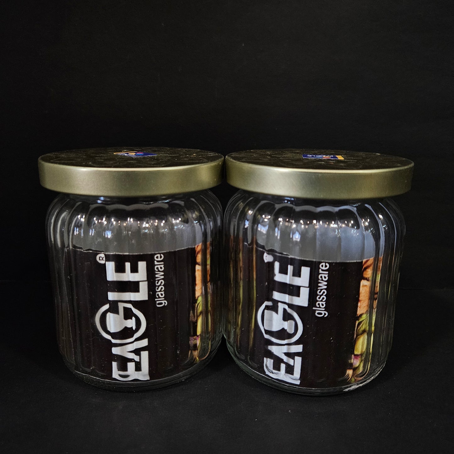 Eagle Angelina the new Era of glassware Dry Fruit jar 2 pieces set