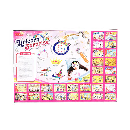 Unicorn Toys Art & Craft Kit for Kids Girls / Best Birthday Gift for Girls / Hobby Craft Kit,Paper;Fabric;Metal