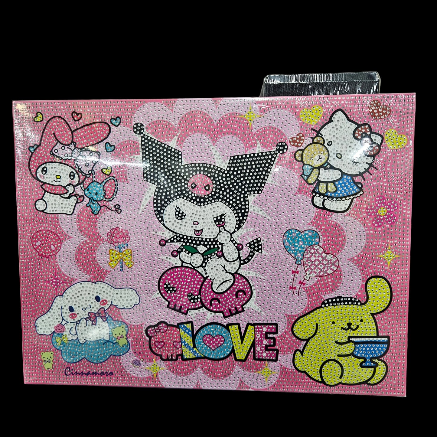 Cartoon characters diy art kit set