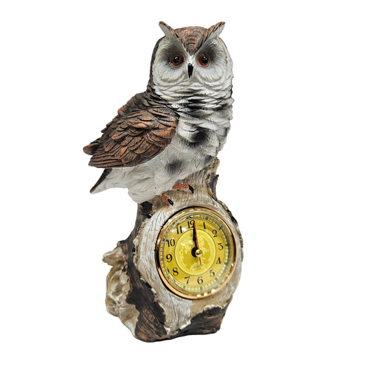 Vintage Table Clock Collection Cute Statue for Apartment Bedroom Dining Room Owls | Alarm Clocks | Clocks | Home Decor