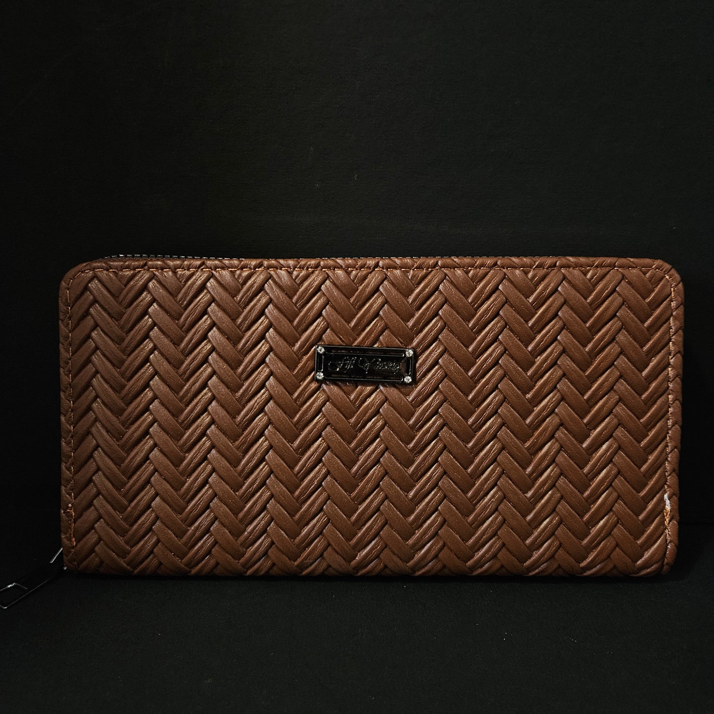 Leather Thin Slim Wallets for Women Wallet for Women with Zipper