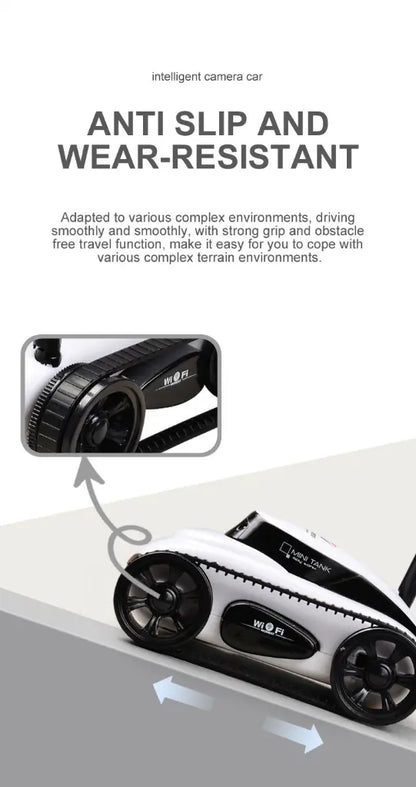 I-spy toys app-controlled wireless spy tank with wi-fi controlled view your video Simultaneously photo image record/video record