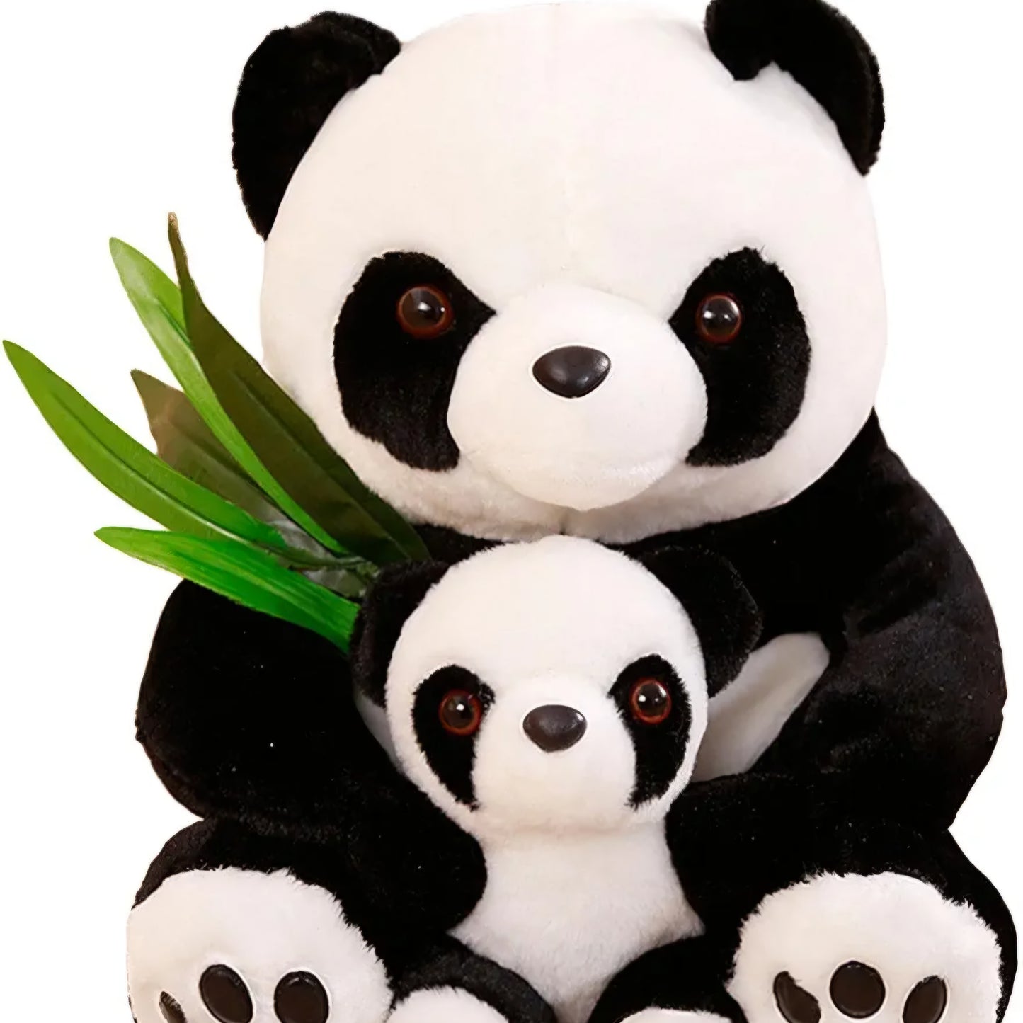 Mom and Son Panda Plush Toys Valentines Day Gifts for Boyfriend for Car Home