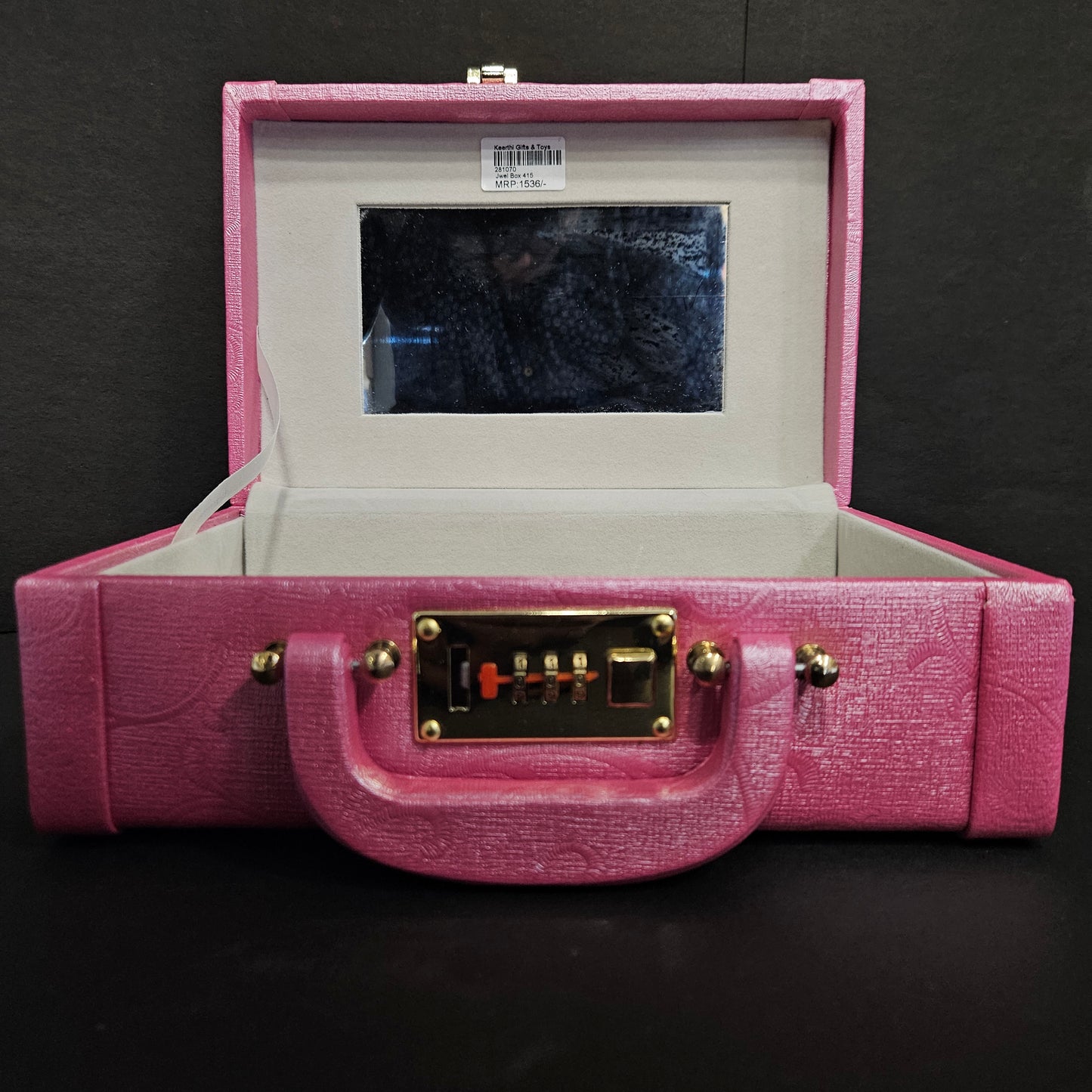 Wooden Bangle Storage Box, Churi Box, Vanity Box With Handel for women