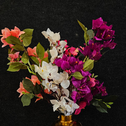 Bougainvillea Artificial banquet floweral stick to bring attractive elegant look to your home,Garden & Office