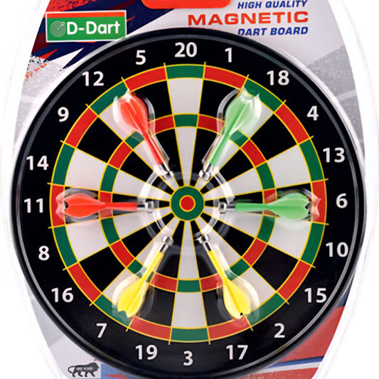 Magnetic Dart Board Game Magnetic Board With 6 Safe Darts Dart Board