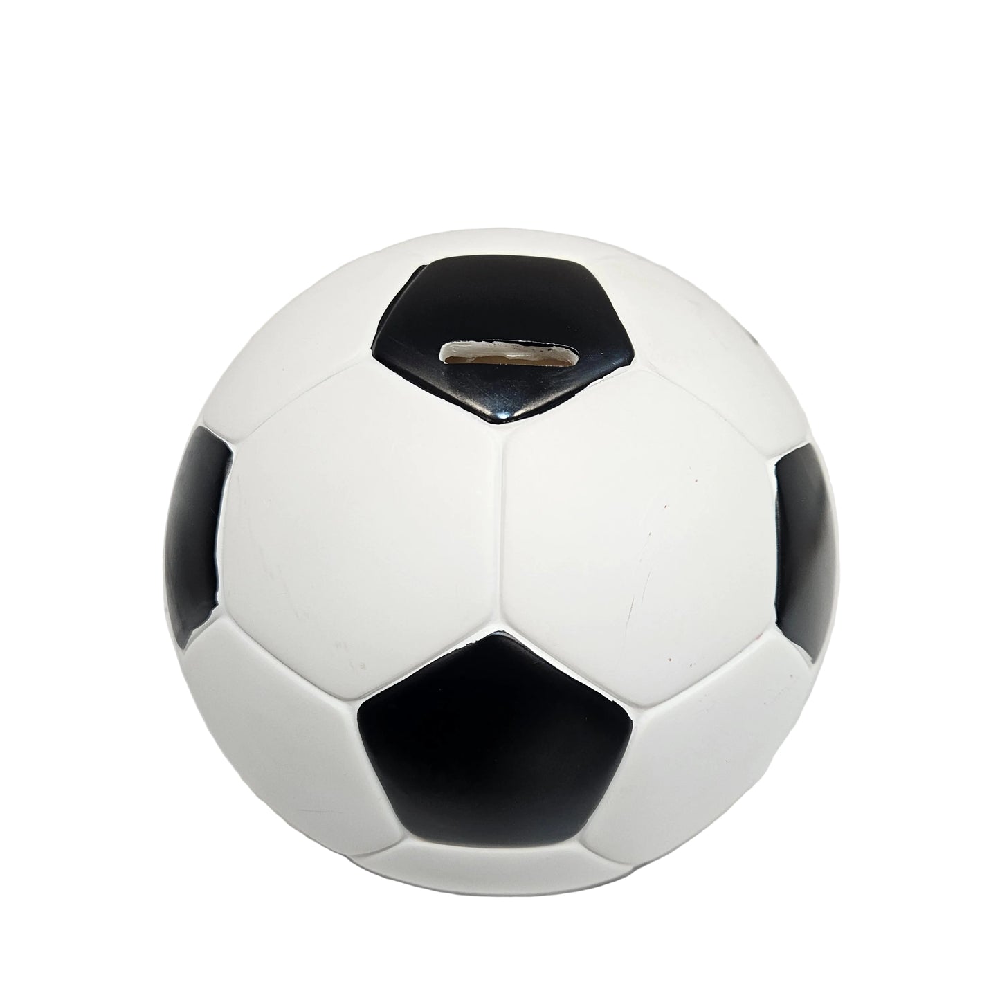 Piggy Bank polyresin Coin Bank-Soccer ball Bank