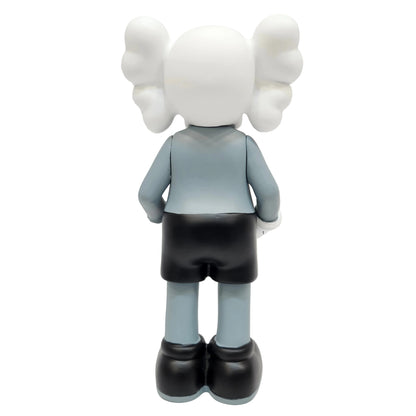 Emerge Designer Art Toy Figurine, Grey and Black, Cloud Head Design Showpiece Figurine
