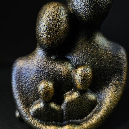 Happy 4members family Showpiece Figurine for couples gifting,Anniversary gifting