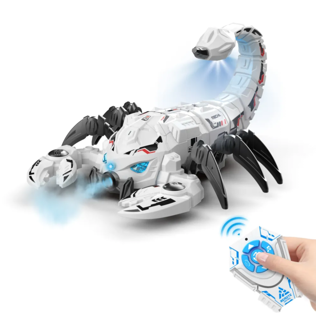 Robotic spray Scorpion Remote Control with Light,Smoke and Sound