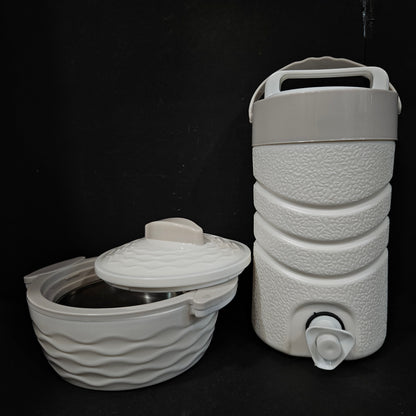 Shanti One Khao piyo Insulated hot pack & water jug Combo pack set