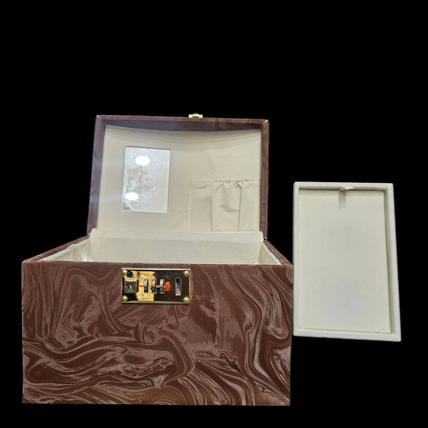 Jewellery Box with Lock | Jewellery Storage Organizer Secure & Spacious Jewellery Storage Organizer