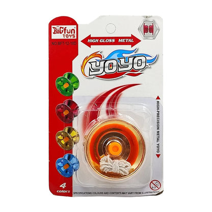 Metal Fine Gloss High Speed YoYo - Professional Grade Performance Yo-Yo for Experts and Beginners