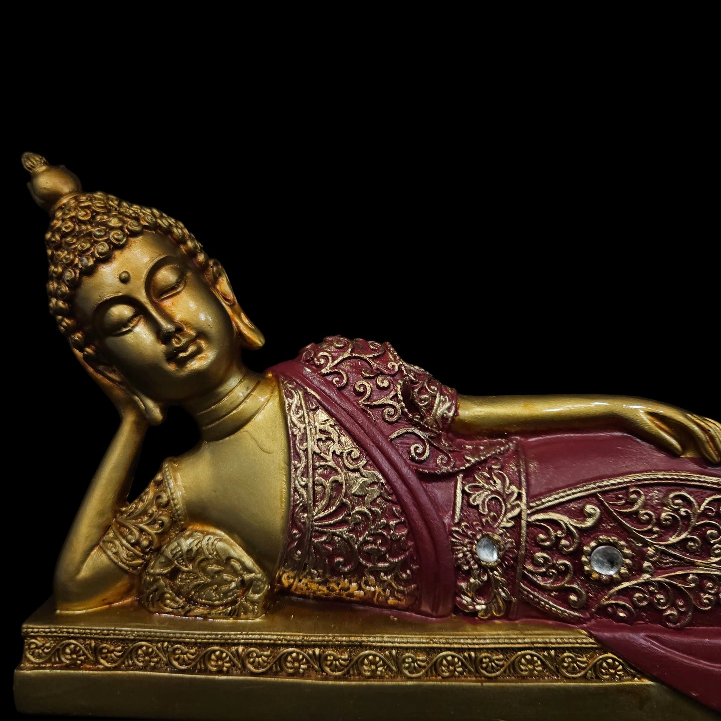 Reclining Attractive Designer Buddha Antique Showpiece
