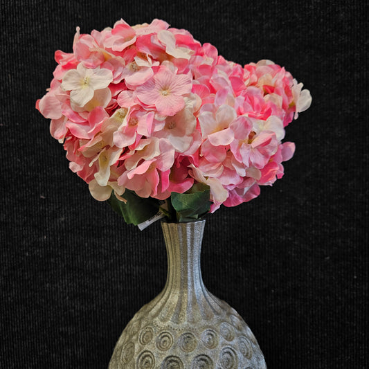 Hydrangea macrophylla artificial single Flower bunch for Home,Garden & Office Decoration