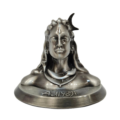 Adiyogi idol made from polyresin, designed for home decor or car dashboards