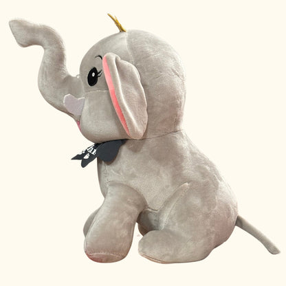 Crown Stuffed Elephant for Kids, Girls & Children Playing Crown Stuffed soft Toys
