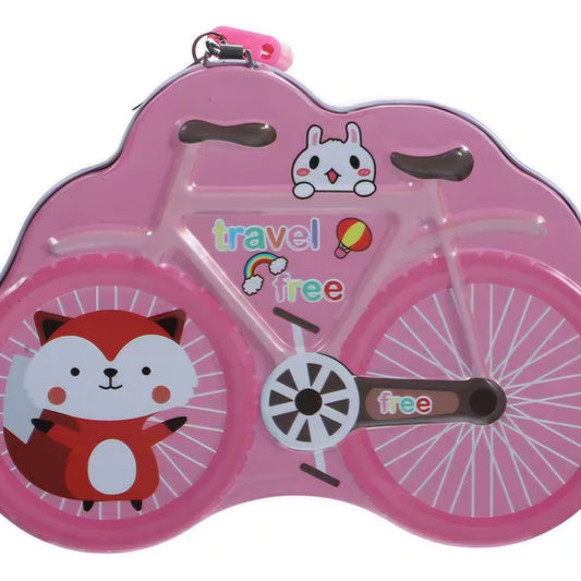 Cute Cartoon Creative Portable Piggy Bank, Money Saving Box with Combination Lock, Mini Coin Bank Gifts for Boys and Girls, Best Return Gifts for Kids