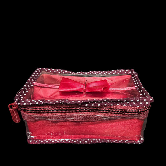Bracelet & Bangles Organizer Dot Print Transparent Chudi Organizer|Storage Box for Watches|Necklace|