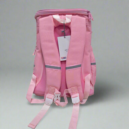 I am rabbit pink Backpack school bag