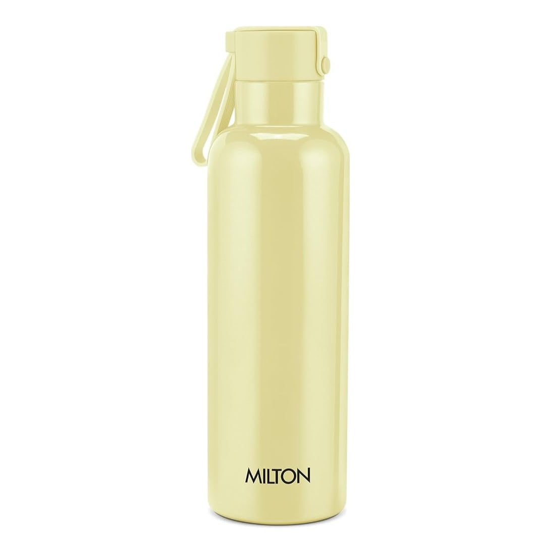 Milton Felice 700 Thermosteel Water Bottle 550 ml, 24 Hr Hot and Cold I Leak Proof Lid, ISI Certified I Vacuum Insulated I for Office, Gym, School