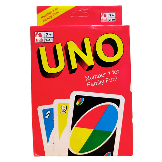 UNO Playing Card Game for Kids, Adults and Family, Paper Material, Multicolor, 108 Cards, Age 7+, uno Card Game, uno Cards for Kids return gifting