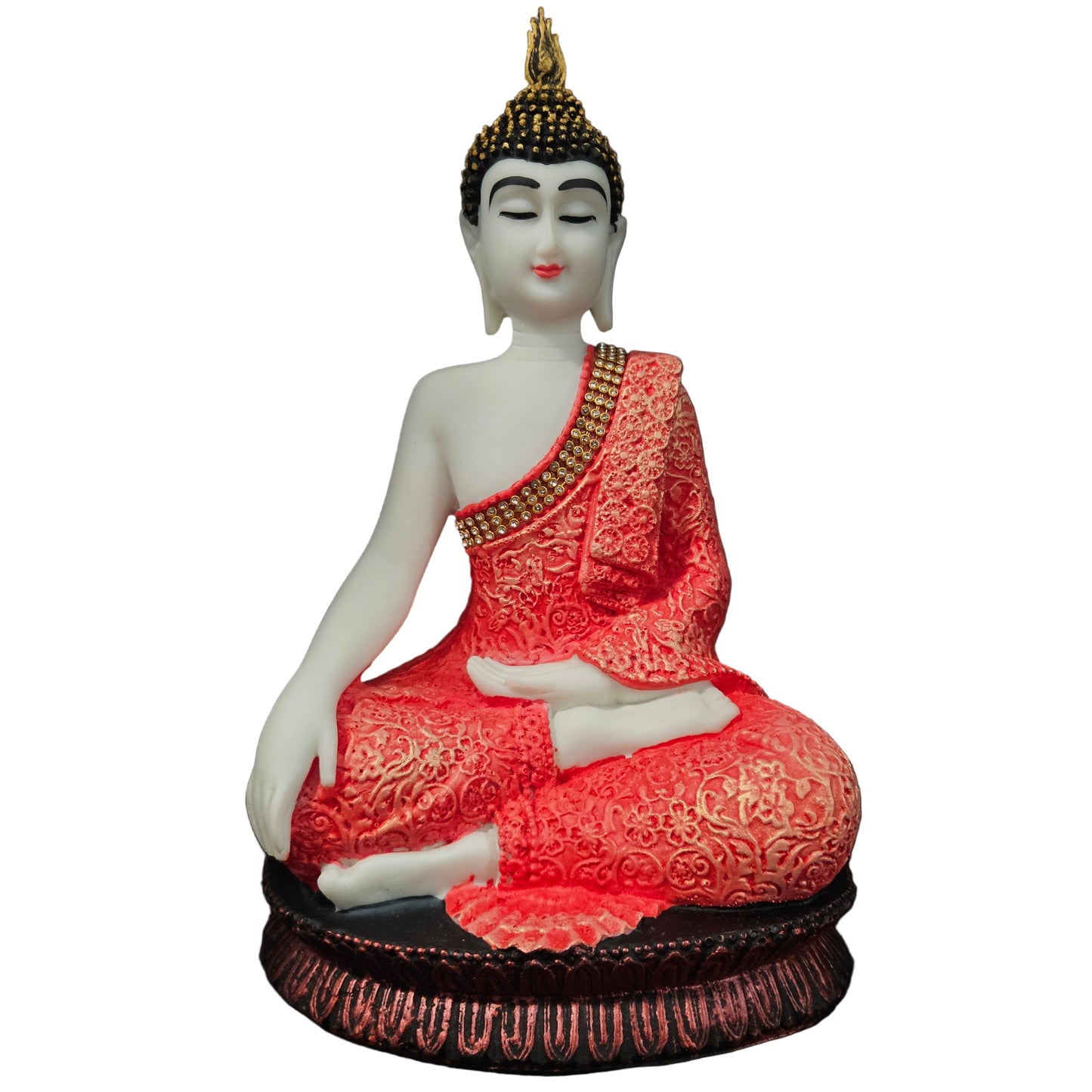 Meditating Blessing Buddha with attractive Statue Figurine Decorative for Home & Office