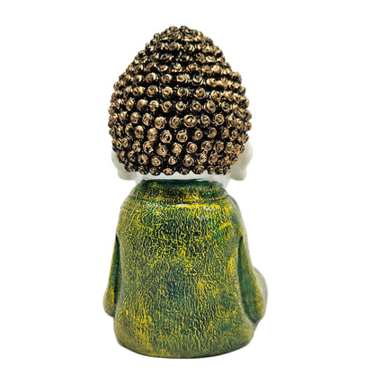 Laughing Buddha Standing Decorative Showpiece for Gift Happyman Standing Marble Statue for Happiness and Goodluck
