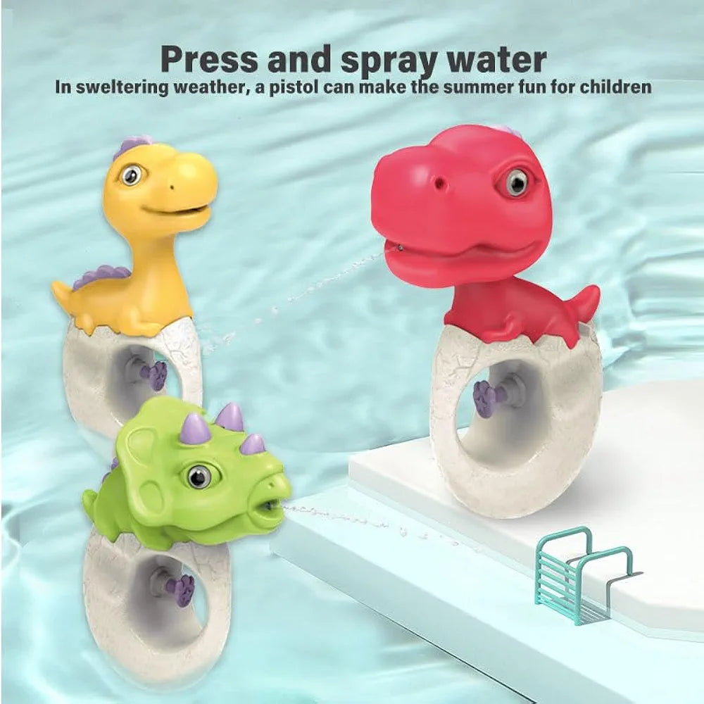 Dinosaur Themed Water Gun Holi Pichkari Gun for Kids Portable Spray Water Gun