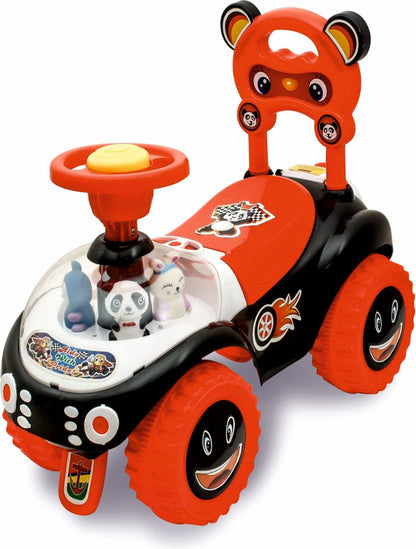 Dream Swing Ride on & Car for Kids with Music & Horn Steering, Push Car for Baby with Backrest, Safety Guard, Big Wheels, Ride on for Kids age1 to 3 Years