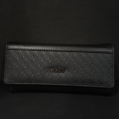 Leather Thin Slim Wallets for Women with magnetic Button