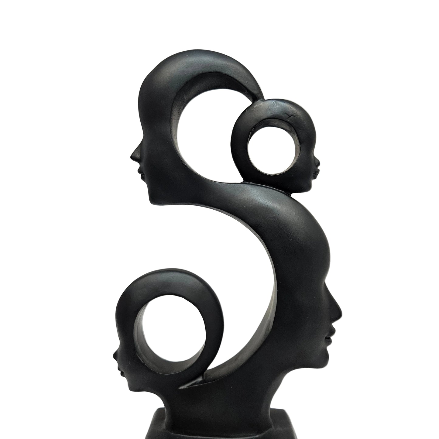 Resin Face Showpiece | Modern Elegant Showpiece Statue for Home Decor, Office, Study Table Decorative Gift Item