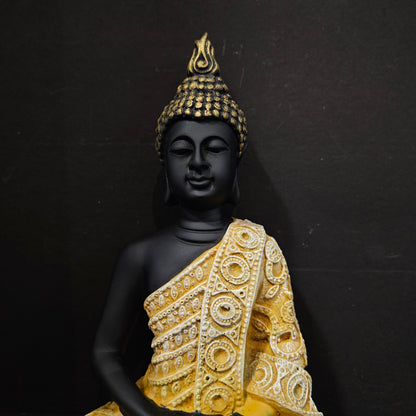 Handicrafts Meditating Buddha Polyresine statue Showpiece Figurine