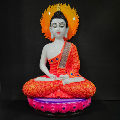 Buddha Statue Idols-Lord Buddha Idols for Gift, Home & Showpiece for Living Room in Home Decorative Showpiece