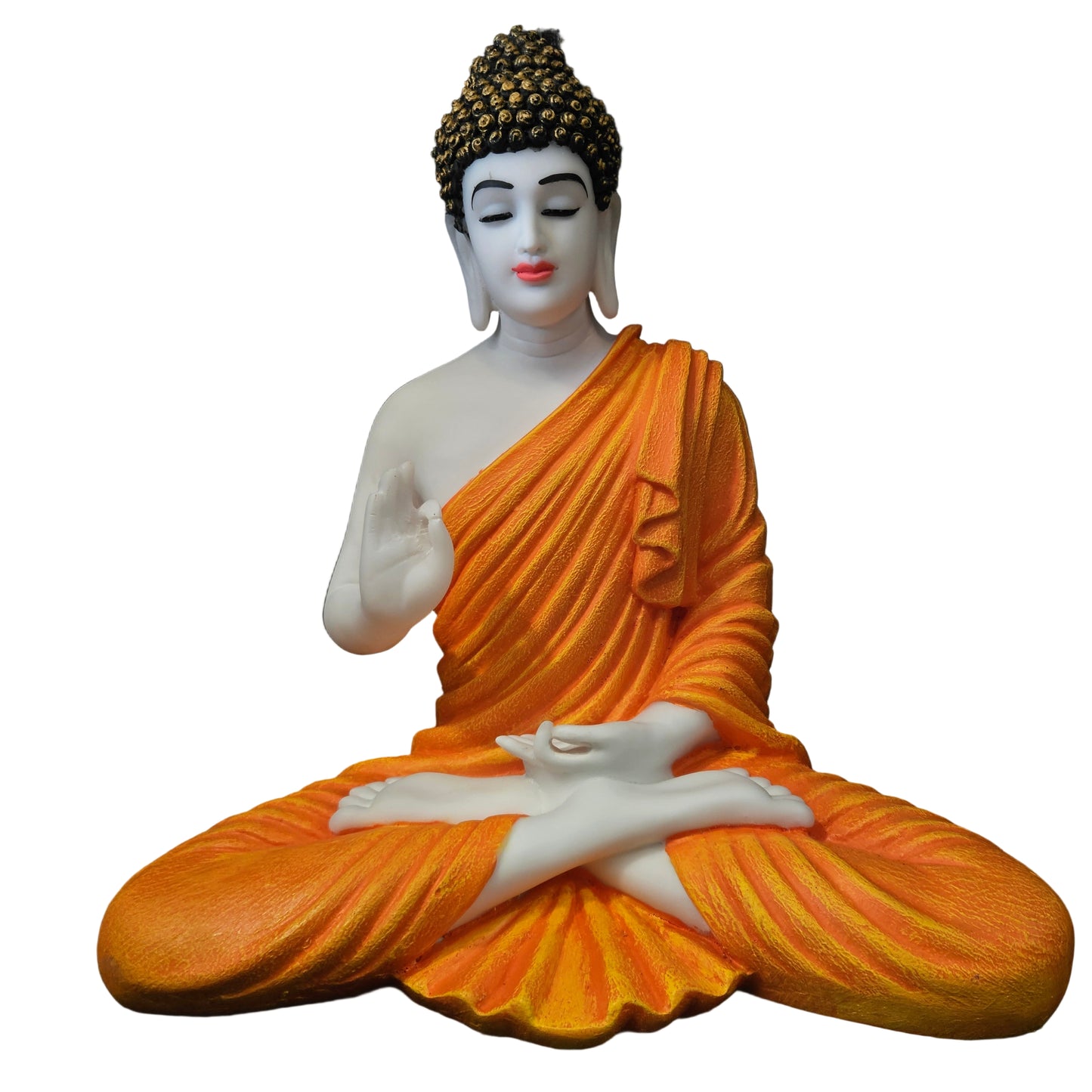 Meditating Blessing Buddha Statue Figurine Decorative for Home & Office