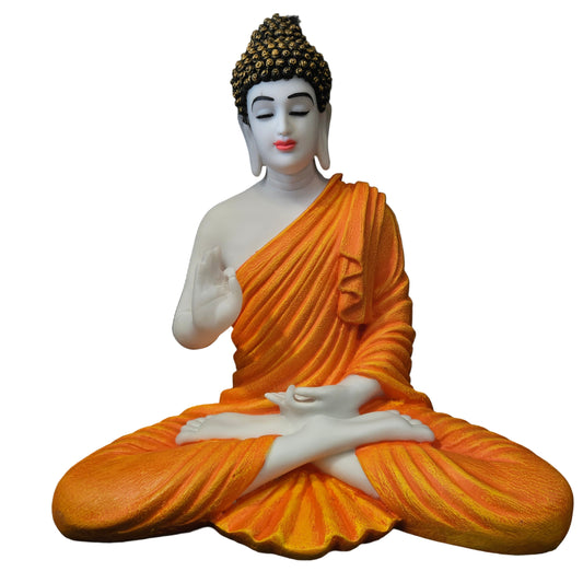 Meditating Blessing Buddha Statue Figurine Decorative for Home & Office