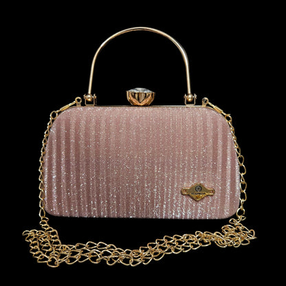 Wedding Bridal Shimmer Evening Bag Ladies Purse Handbag Party Clutch Glitter Clutch bag for Women for all occasions