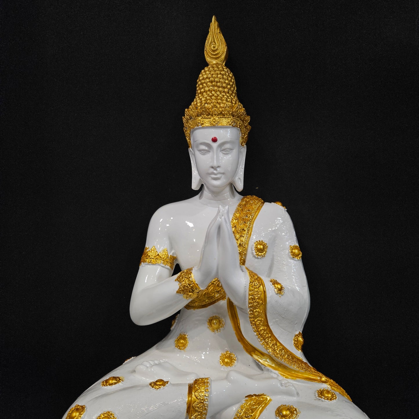 Buddha Sitting Statue Buddha Showpiece for Home Decor,Office Table| Gifting Figurine| Home Decoration| God Idol for Gift