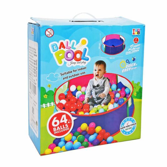 IToys Ball Pool 64 Balls Included pool suitable for indoor & Outdoor use