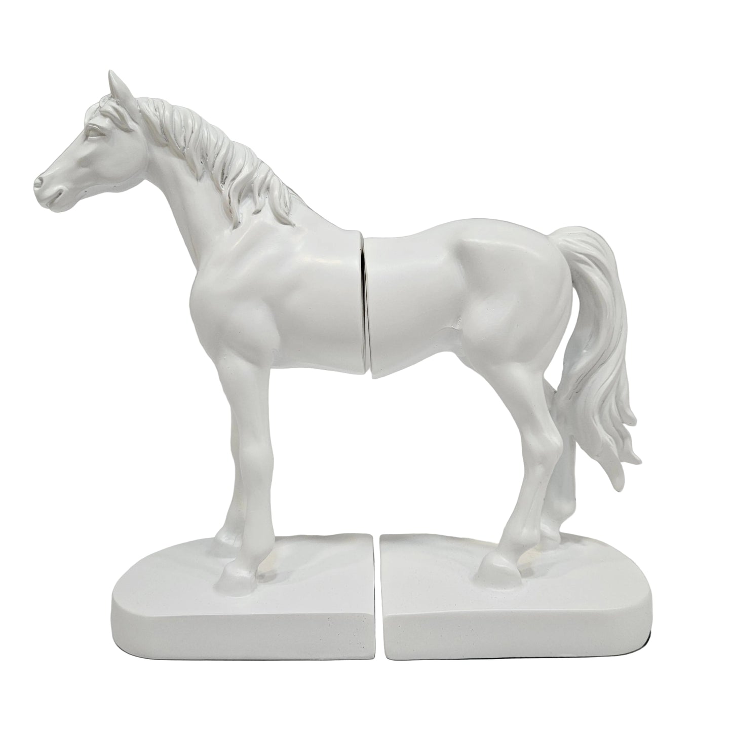 Horse Bookends for Shelf | Bookends for Shelves and Home | Book end/Stopper for Office Decor Heavy Books Living Room & Bedroom
