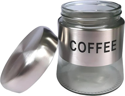 Kitchen Storage Containers ,Airtight Glass Canisters with Lids ,Canisters Jars,Ubha Dabba,Storage Coffee, Sugar, Flour, & Pantry Store,Modern Design for Home & Kitchen