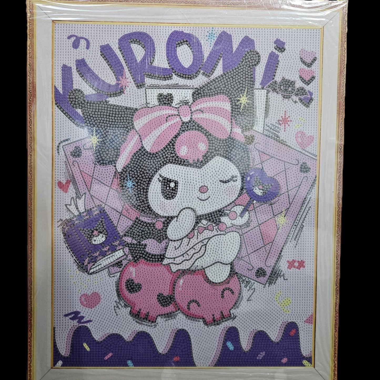 Kuromi & Super Mario diya art kit set