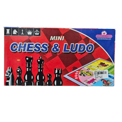 Mini Chess & Ludo board game to enhance your brain and improve creative skills