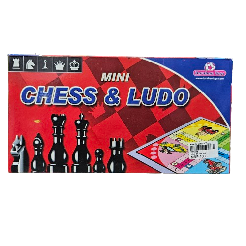Mini Chess & Ludo board game to enhance your brain and improve creative skills