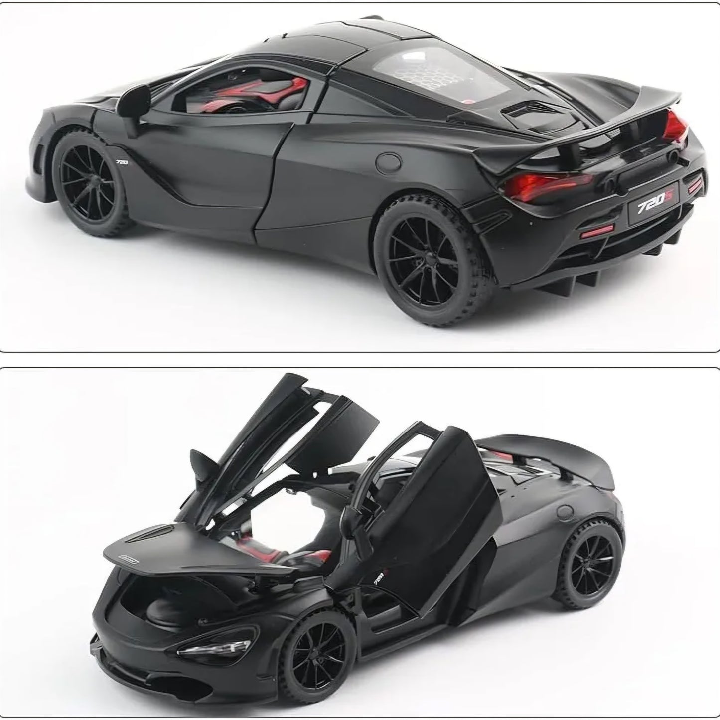 Exclusive Alloy Metal Mclearn Pull Back Die-cast Car Model with Sound Light Mini Auto Toy for Kids Metal Model Toy Car with Sound and Light