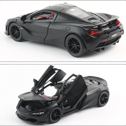 Exclusive Alloy Metal Mclearn Pull Back Die-cast Car Model with Sound Light Mini Auto Toy for Kids Metal Model Toy Car with Sound and Light